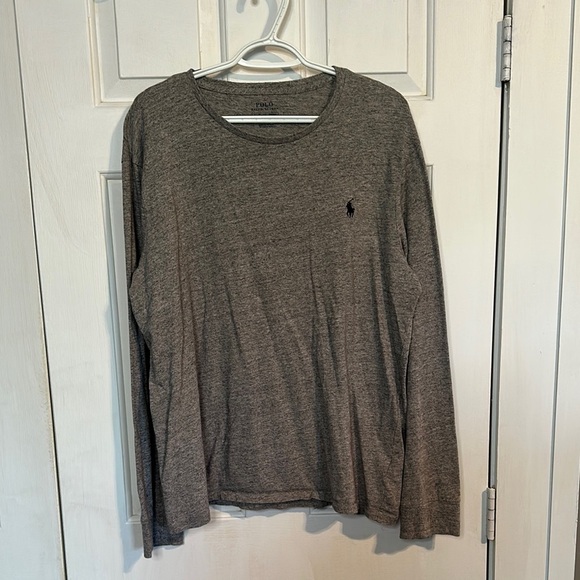 Polo Ralph Lauren Grey long sleeve size XL Men’s - Picture 1 of 3